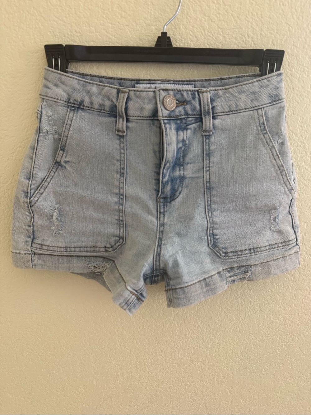 Indigo Rein Light Blue Women's Denim Shorts